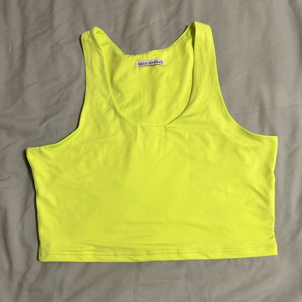 Sadie & Sage Vibrant Yellow Tank Top